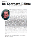 Eberhard Dähne