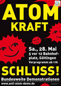 28. Mai 2011: "Atomkraft: Schluss!" Großdemonstrationen in 21 Städten