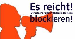 Aufruf zur Bankenblockade am 18. Oktober in Frankfurt am Main