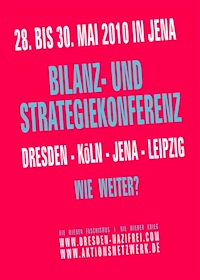 Bilanz- und Strategiekonferenz: Dresden, Leipzig, Jena, Köln – Wie weiter?