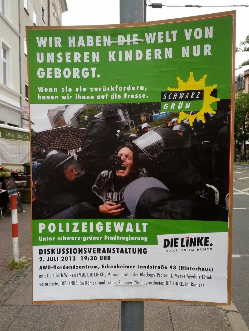 Blockupy: DIE LINKE im Hessischen Landtag