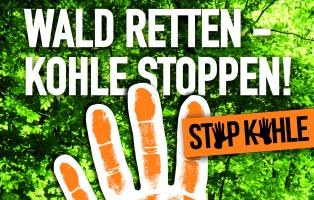 Großdemonstration: "Wald retten, Kohle stoppen!"