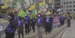 Marsch für die Befreiung Öcalans und die soziale Revolution in Rojava