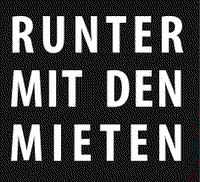 "RUNTER MIT DEN MIETEN!": Kundgebung am Dienstag, 11.12.12, 17:00-19:00, Konstablerwache, mit Film: „Frankfurter Häuserkampf“ von Martin Kessler